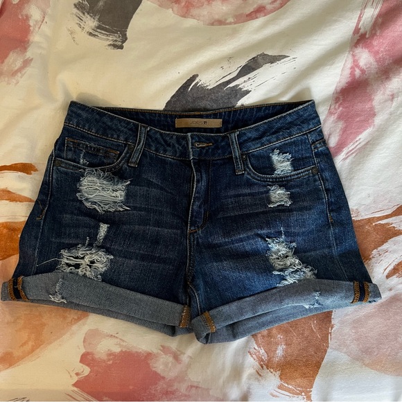 Joe’s Distressed Jean Shorts - Picture 1 of 3